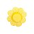 FORMINHA MIOSOTIS AMARELO CLARO C/50 UND - Imagem 3