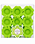 FORMINHA MIOSOTIS VERDE LIMAO C/50 UND - Imagem 3