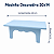 MESINHA DECORATIVA 20X14 AZUL BEBE UND - Imagem 2