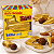 EMBALAGEM BOLO GELADO OURO BRILHANTE 20X22 C/50 UND - Imagem 3