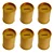COFRE PAPELAO COM TAMPA GOLD C/6 UND - Imagem 4