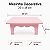 MESINHA PLÁSTICA DECORATIVA 20X14 ROSA BEBE UND - Imagem 2