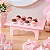 MESINHA PLÁSTICA DECORATIVA 20X14 ROSA BEBE UND - Imagem 4
