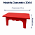 MESINHA PLÁSTICA DECORATIVA 20X14 VERMELHA UND - Imagem 3