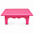 MESINHA PLÁSTICA DECORATIVA 20X14 PINK UND - Imagem 1