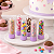 TUBETE PEQUENO COM TAMPA LILAS CANDY C/10 UND - Imagem 1