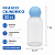 FRASCO CILINDRICO COM TAMPA REDONDA AZUL BEBE 30ML C/10 UND - Imagem 2