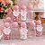 FRASCO CILINDRICO COM TAMPA REDONDA ROSA BEBE 30ML C/10 UND - Imagem 4