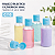 FRASCO CILINDRICO 30ML COM TAMPA R18 FLIP TOP AZUL BEBE C/10 UND - Imagem 3