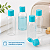 FRASCO CILINDRICO 30ML COM TAMPA R18 FLIP TOP AZUL BEBE C/10 UND - Imagem 4