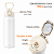 GARRAFA TERMICA INOX 700ML BRANCA MORI - Imagem 3