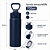 GARRAFA TERMICA INOX 700ML AZUL MORI - Imagem 3