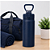 GARRAFA TERMICA INOX 700ML AZUL MORI - Imagem 1