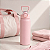GARRAFA TERMICA INOX 700ML ROSA MORI - Imagem 2