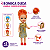 BONECA DUDA CABELO COM CORES DIVERSAS - Imagem 3