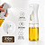 GALHETEIRO DE VIDRO PORTA AZEITE COM BORRIFADOR BRANCO 210ML - Imagem 4