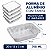 BANDEJA RETANGULAR M131 COM TAMPA 750ML C/10 UND - Imagem 4