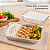 BANDEJA RETANGULAR M131 COM TAMPA 750ML C/10 UND - Imagem 2