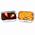 BANDEJA RETANGULAR M90 COM TAMPA 220ML C/10 UND - Imagem 3