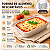 BANDEJA RETANGULAR M90 COM TAMPA 220ML C/10 UND - Imagem 4