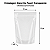 SACO EMBALAGEM STAND UP POUCH TRANSPARENTE 12X17X7 COM 10 UNIDADES - Imagem 2