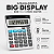 CALCULADORA BIG DISPLAY MORI PRATA COM 8 DIGITOS - Imagem 4