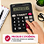 CALCULADORA MAX II MORI PRETA COM 12 DIGITOS TECLAS GRANDES - Imagem 1