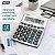 CALCULADORA MAX MORI PRATA COM 12 DIGITOS - Imagem 1