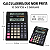CALCULADORA DUO MORI PRETA COM 12 DIGITOS 2 DISPLAYS - Imagem 4