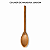 COLHER DE MADEIRA 26X8CM - Imagem 1