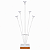 VARETA SUPORTE BALOES COM 5 HASTES - 604021 - Imagem 2