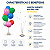 VARETA SUPORTE BALOES COM 10 HASTES - 60402 - Imagem 2