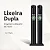 LIXEIRA COPO DESCARTAVEL PRETO BASE DUPLA AGUA AGUA - Imagem 1