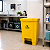 LIXEIRA 50 LITROS AMARELA COM PEDAL PERFECT - Imagem 2
