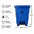 LIXEIRA 50 LITROS AZUL COM PEDAL PERFECT - Imagem 4