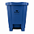 LIXEIRA 50 LITROS AZUL COM PEDAL PERFECT - Imagem 3
