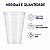 COPO 250ML ECOCOPPO PP TRANSP C/100 UNIDADES - Imagem 2