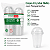 COPO CRYSTAL BELLO 300ML COM TAMPA BOLHA C/20 UNIDADES - Imagem 2
