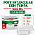 POTE RETANGULAR COM TAMPA 500ML C/10 UNIDADES PLASTILANIA - Imagem 4