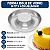 FORMA BOLO DE VIDRO M 17 X 4CM ALUMINIO - Imagem 3