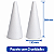 CONE ISOPOR MACIÇO 340 X 130MM PACOTE COM 2 UNIDADES - Imagem 1