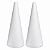 CONE ISOPOR MACIÇO 340 X 130MM PACOTE COM 2 UNIDADES - Imagem 3