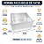 FORMA RETANGULAR FRENTE REMOVIVEL FESTIVAL DE FATIAS S/ TAMPA 30X20X10CM - Imagem 4