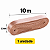 FITA DE CETIM SEDA 10M X 22MM 1 UNIDADE PROGRESSO - Imagem 2