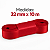 FITA CETIM 209 VERMELHO 22MM X 10 METROS - Imagem 2