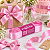 FITA CETIM ROSA MAGNOLIA 2101 22MM X 10 METROS - Imagem 2