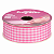 FITA XADREZ ROSA ESCURO 240 22MM X 10 METROS - Imagem 4