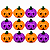 ENFEITE MINI ABOBORA HALLOWEEN C/12 UNIDADES SORTIDO - Imagem 1