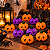 ENFEITE MINI ABOBORA HALLOWEEN C/12 UNIDADES SORTIDO - Imagem 3