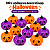 ENFEITE MINI ABOBORA HALLOWEEN C/12 UNIDADES SORTIDO - Imagem 4